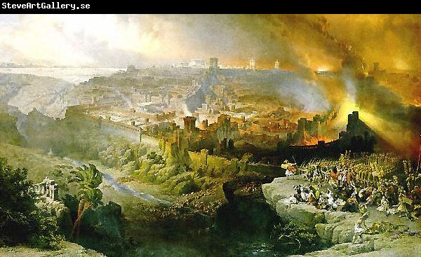 David Roberts The Siege and Destruction of Jerusalem